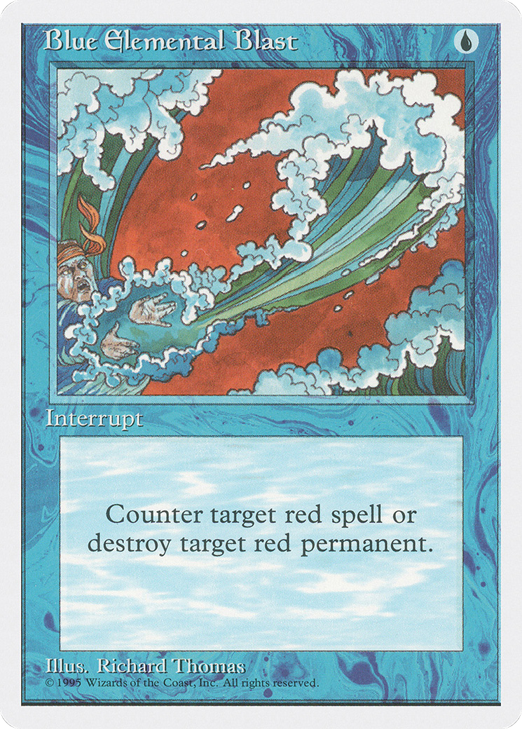 Blue Elemental Blast (4ED) #63 [EN/N]