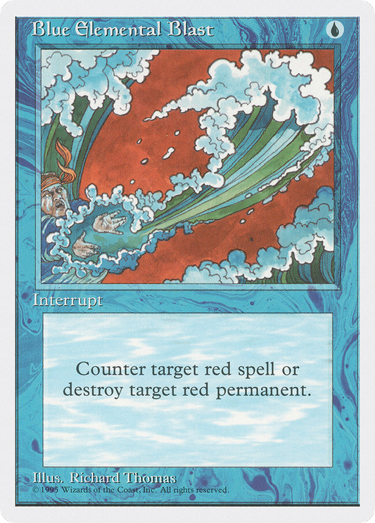 Blue Elemental Blast (4ED) #63 [EN/N]