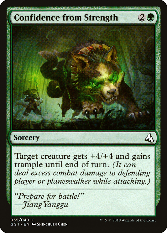 Confidence from Strength (GS1) #35 [EN/N]