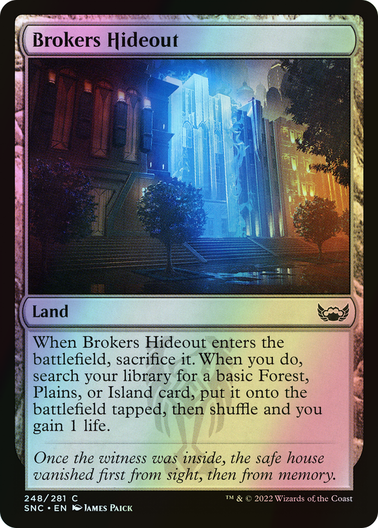 Brokers Hideout (SNC) #248 [EN/F] s/o