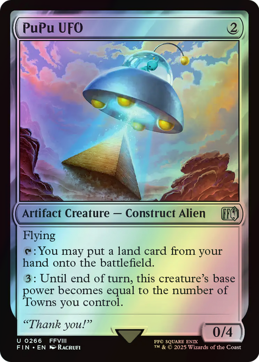 PuPu UFO (FIN) #266 [EN/F] s/o