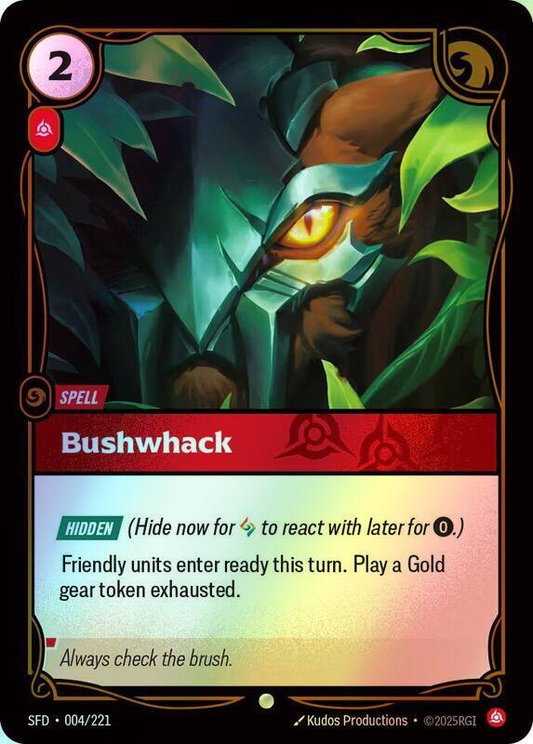 Bushwhack (SFD) #004 [EN/F]
