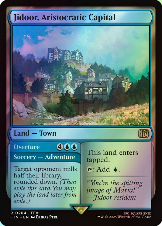 Jidoor, Aristocratic Capital // Overture (FIN) #284 [EN/F] s/o