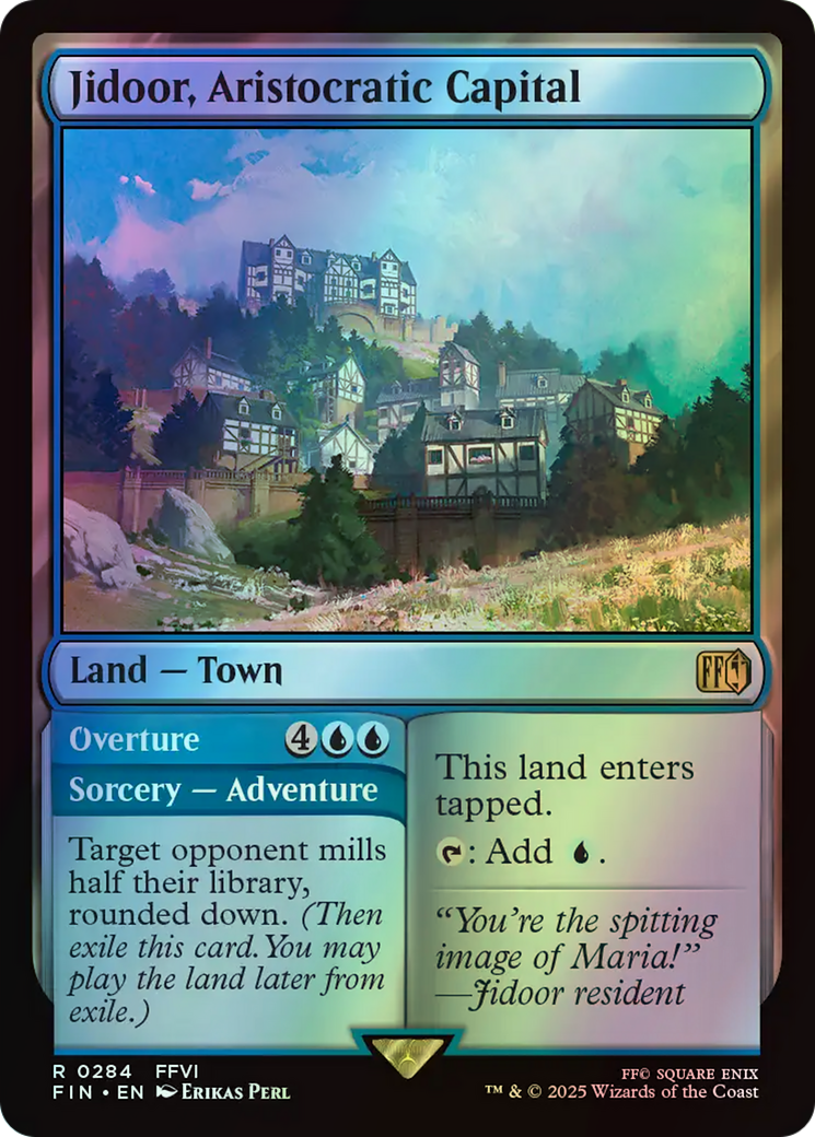 Jidoor, Aristocratic Capital // Overture (FIN) #284 [EN/F] s/o