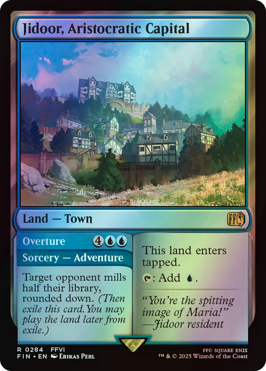 Jidoor, Aristocratic Capital // Overture (FIN) #284 [EN/F] s/o