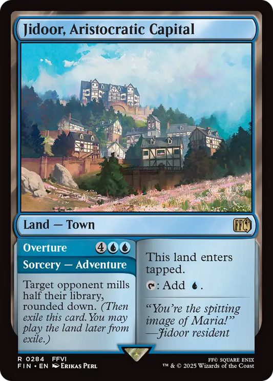 Jidoor, Aristocratic Capital // Overture (FIN) #284 [EN/N] s/o