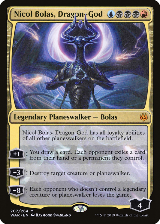 Nicol Bolas, Dragon-God (WAR) #207 [EN/N]