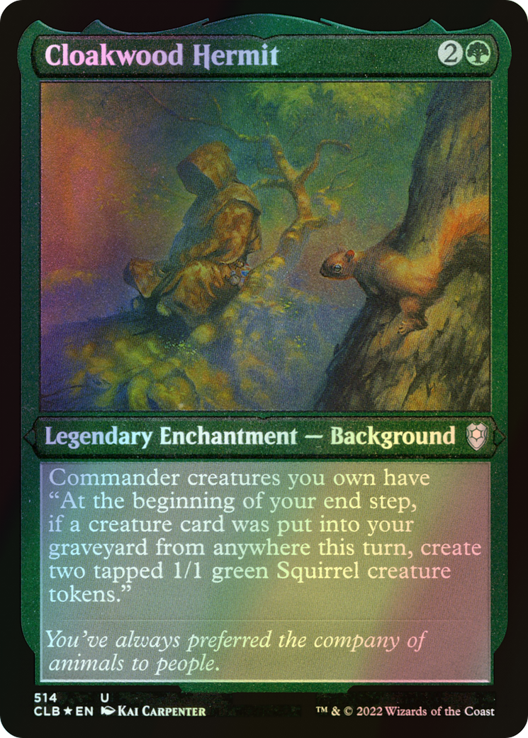 Cloakwood Hermit (CLB) #514 [EN/E]