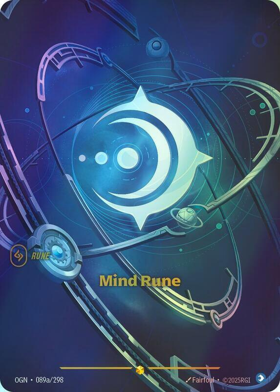 Mind Rune (Alternate Art) (OGN) #089a [EN/F]