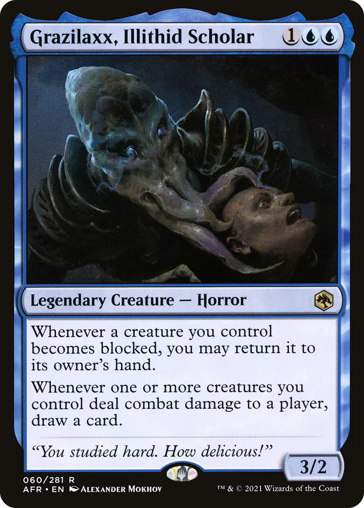 Grazilaxx, Illithid Scholar (AFR) #60 [EN/N]
