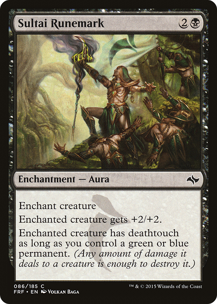Sultai Runemark (FRF) #86 [EN/N]