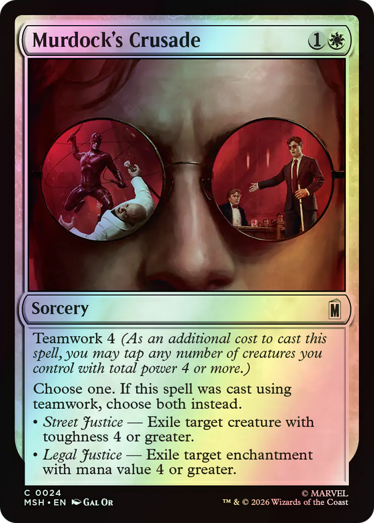 Murdock's Crusade (MSH) #24 [EN/F]