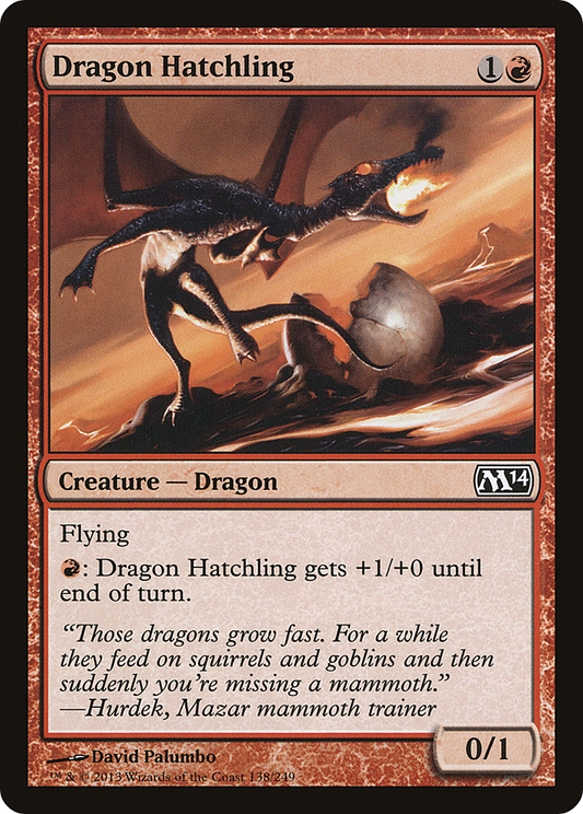 Dragon Hatchling (M14) #138 [EN/N]