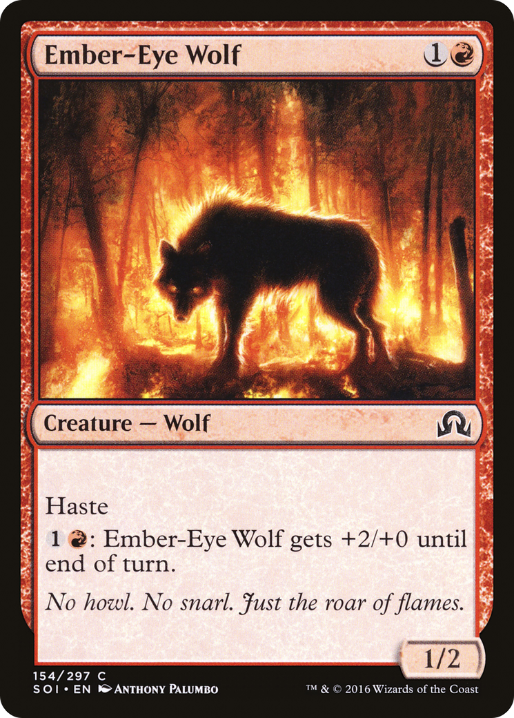 Ember-Eye Wolf (SOI) #154 [EN/N]