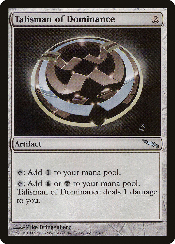 Talisman of Dominance (MRD) #253 [EN/N] s/o