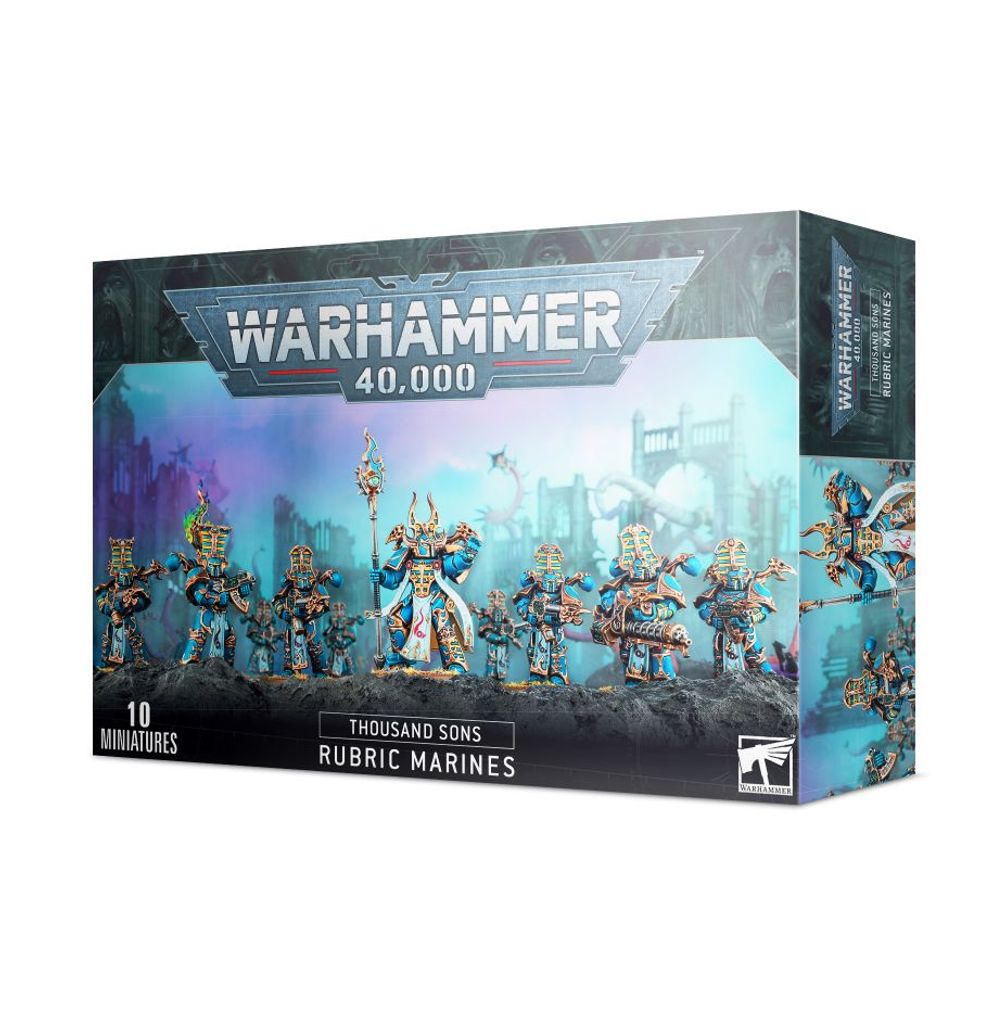 Warhammer 40,000-Thousand Sons: Rubric Marines