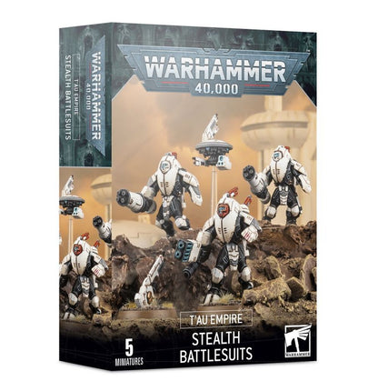 Warhammer 40,000 - T'au Empire Stealth Battlesuits