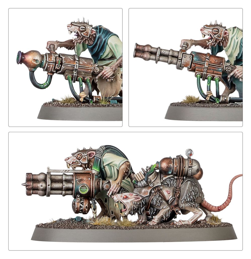 90-45 Warhammer Age of Sigmar Skaven Warpspark Weapon Battery