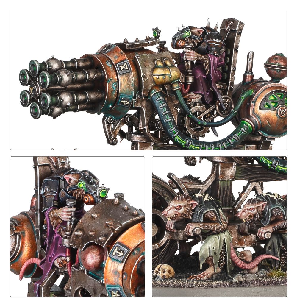 Warhammer Age of Sigmar Skaven: Ratling Warpblaster