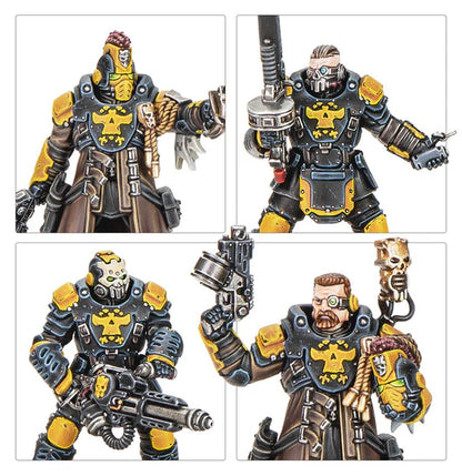301-59 - Necromunda - Palanite Enforcers: Captains & Sergeants