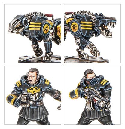 301-59 - Necromunda - Palanite Enforcers: Captains & Sergeants