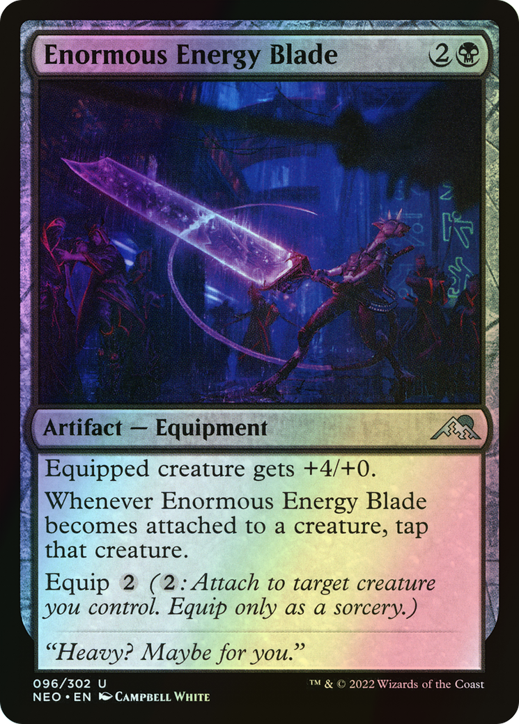 Enormous Energy Blade (NEO) #96 [EN/F]