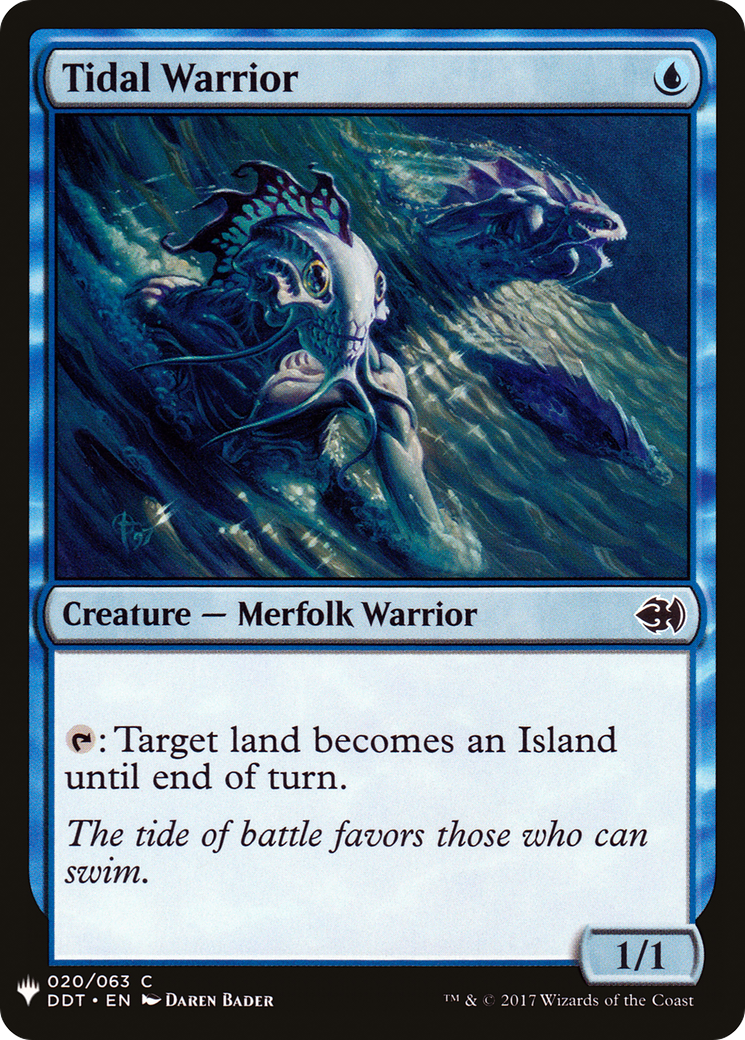 Tidal Warrior (PLST) #DDT-20 [EN/N]
