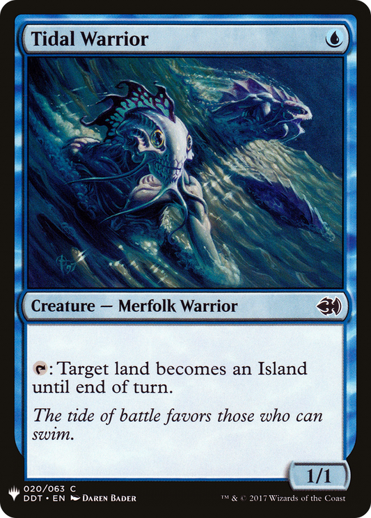Tidal Warrior (PLST) #DDT-20 [EN/N]