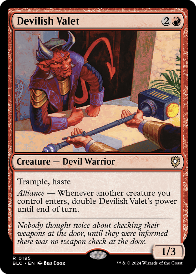 Devilish Valet (BLC) #195 [EN/N]