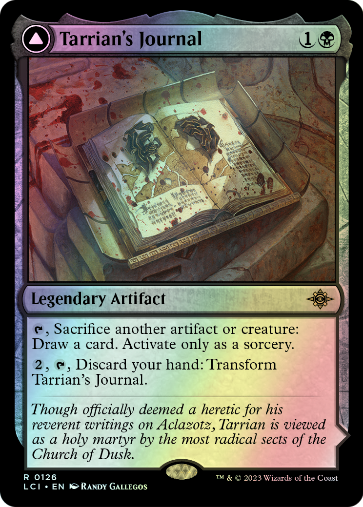 Tarrian's Journal // The Tomb of Aclazotz (LCI) #126 [EN/F]