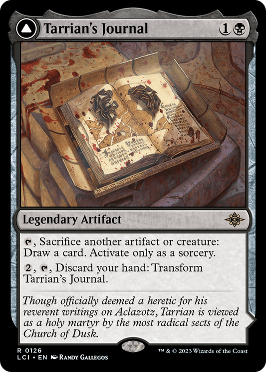 Tarrian's Journal // The Tomb of Aclazotz (LCI) #126 [EN/N] s/o