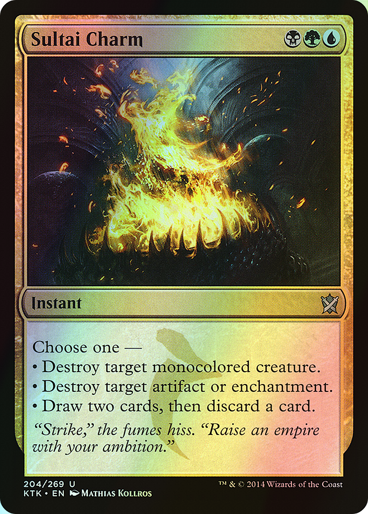 Sultai Charm (KTK) #204 [EN/F]