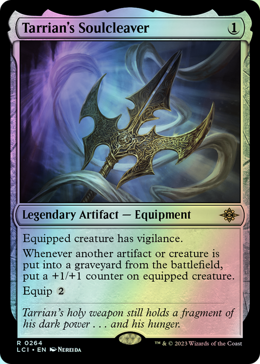 Tarrian's Soulcleaver (LCI) #264 [EN/F] s/o