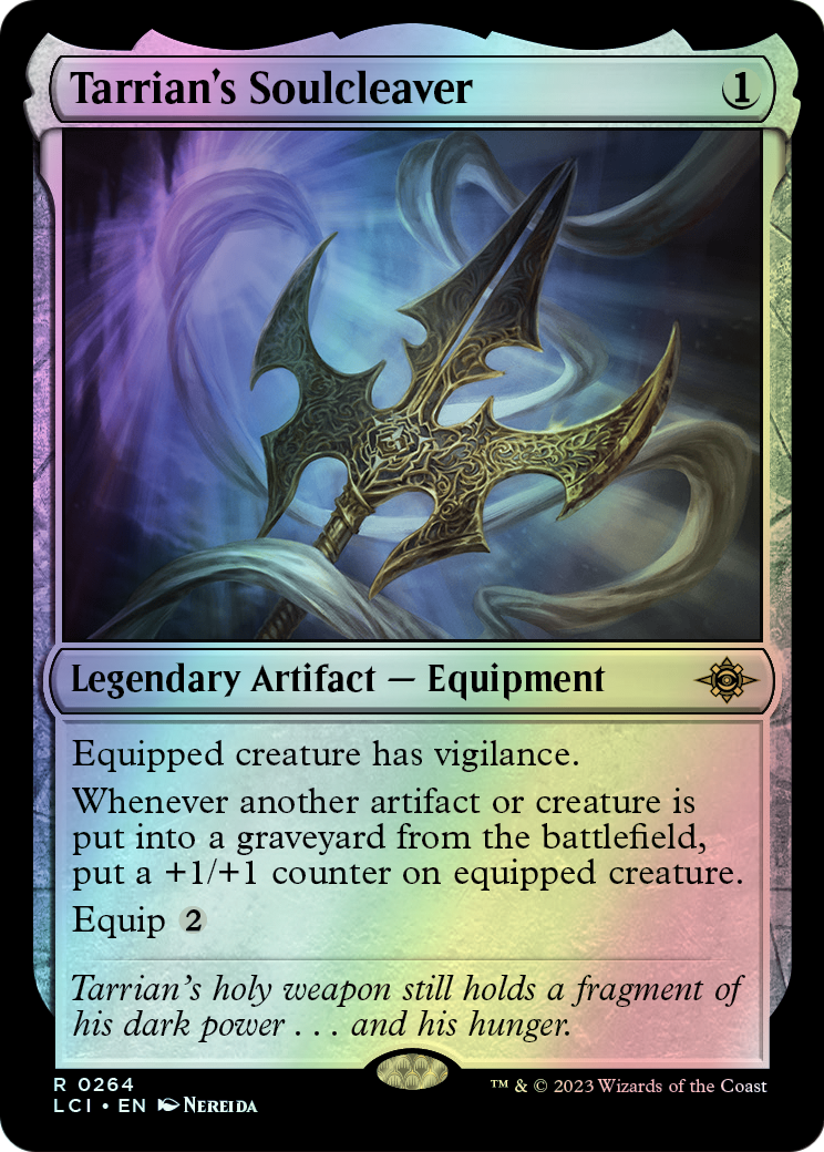 Tarrian's Soulcleaver (LCI) #264 [EN/F] s/o