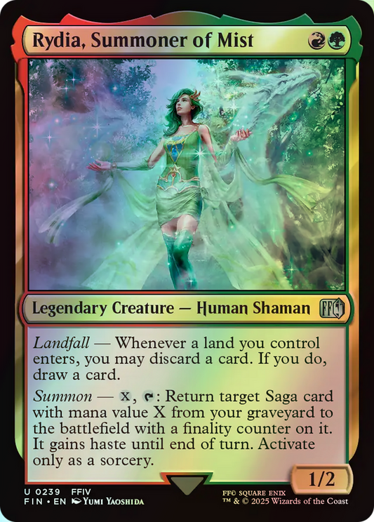 Rydia, Summoner of Mist (FIN) #239 [EN/F] s/o