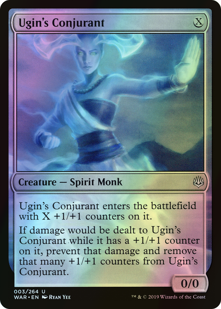 Ugin's Conjurant (WAR) #3 [EN/F] s/o