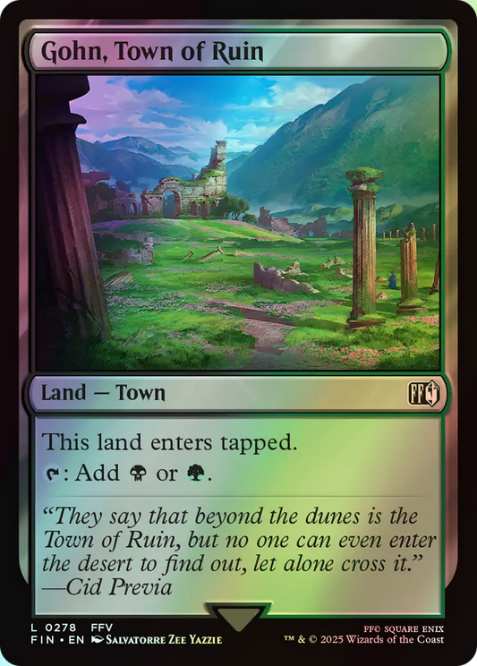 Gohn, Town of Ruin (FIN) #278 [EN/F]