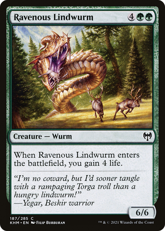 Ravenous Lindwurm (KHM) #187 [EN/N]