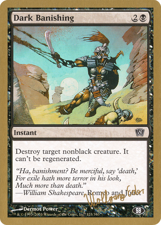 Dark Banishing (WC03) #we123sb [EN/N]
