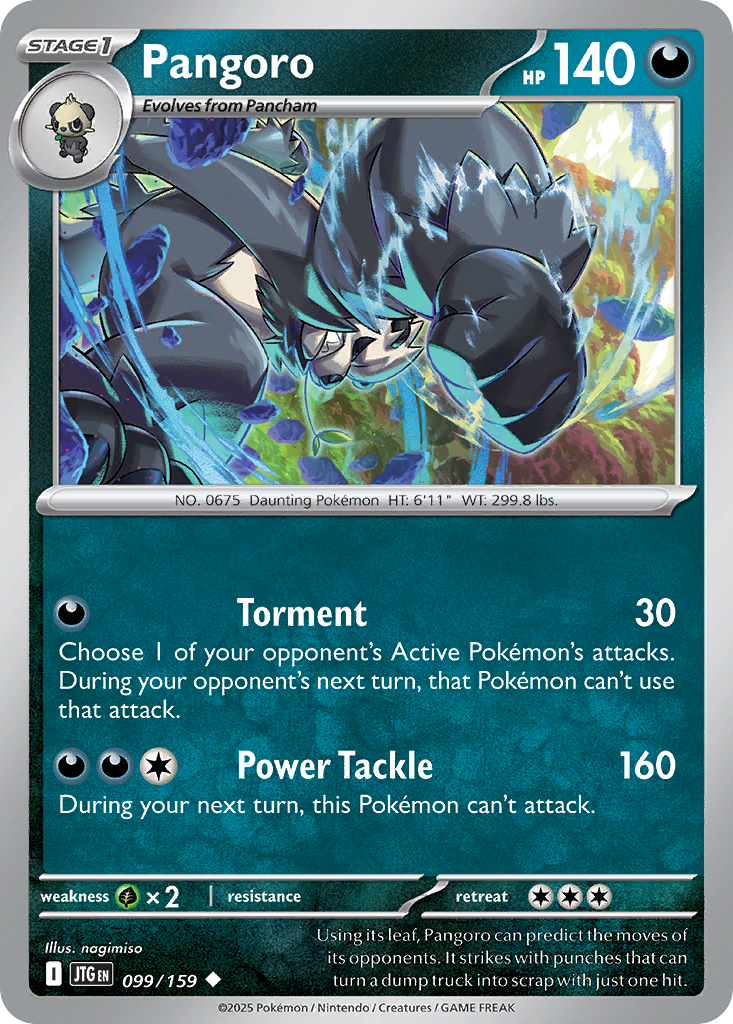 Pangoro (JTG) #099 [EN/N]