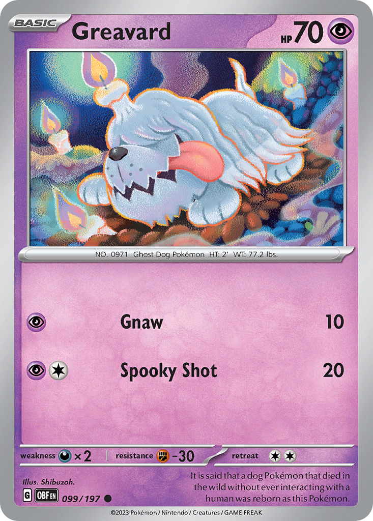 Greavard - 099/197 (OBF) #099 [EN/N] s/o