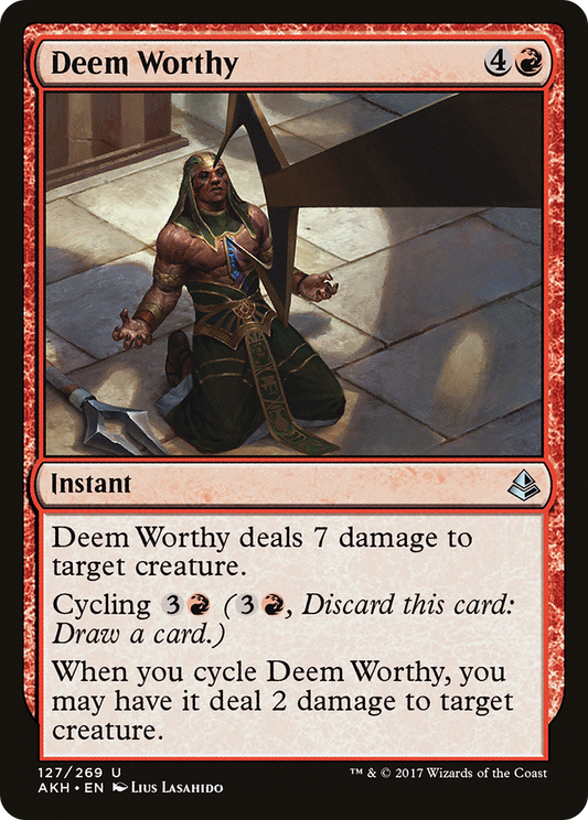 Deem Worthy (AKH) #127 [EN/N]