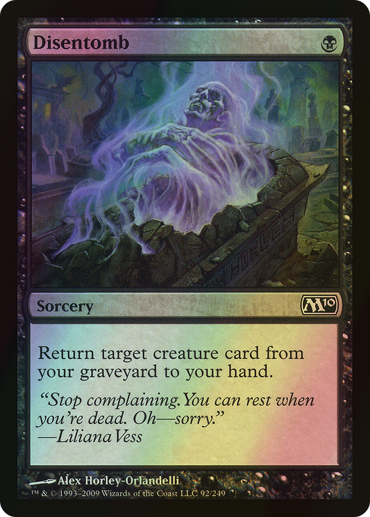 Disentomb (M10) #92 [EN/F]