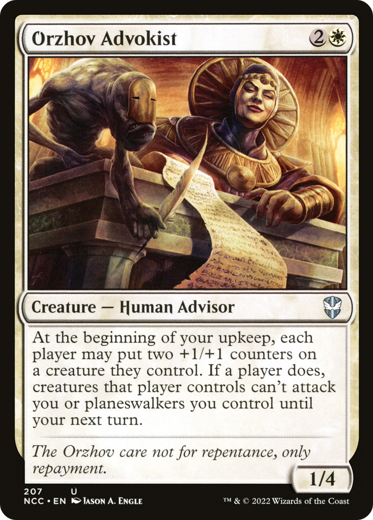 Orzhov Advokist (NCC) #207 [EN/N]