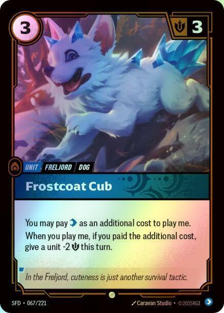 Frostcoat Cub (SFD) #067 [EN/F]