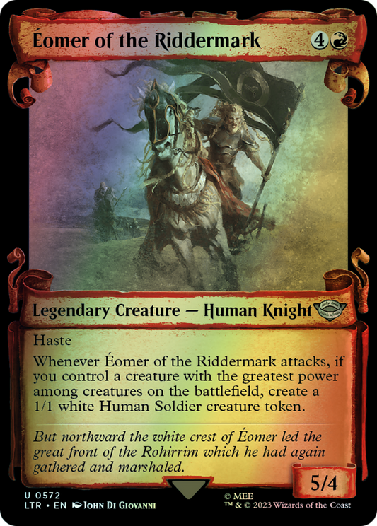 Éomer of the Riddermark - Silver Foil (LTR) #572 [EN/F]