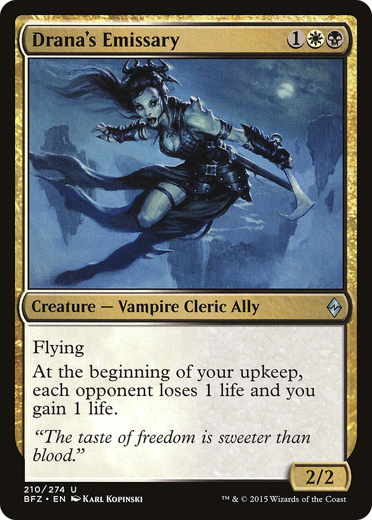 Drana's Emissary (BFZ) #210 [EN/N]