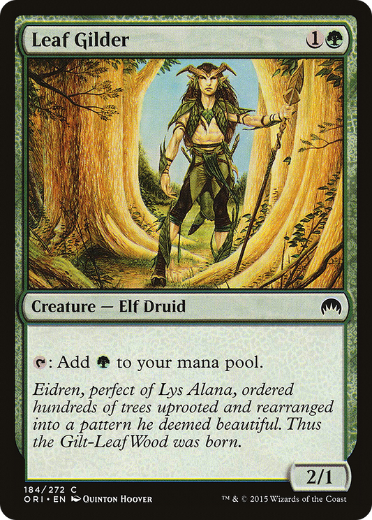 Leaf Gilder (ORI) #184 [EN/N] s/o