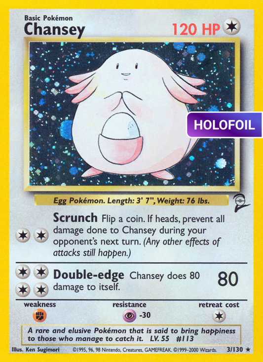 Chansey (B2) #3 [EN/H] s/o