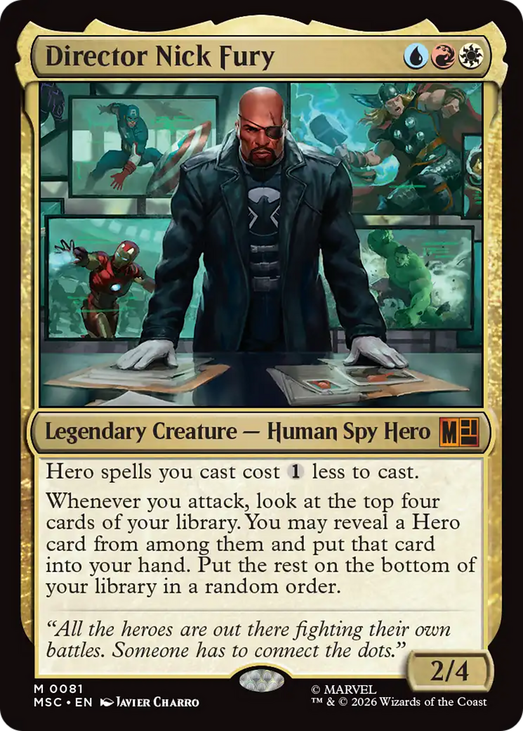 Director Nick Fury (MSC) #81 [EN/N]